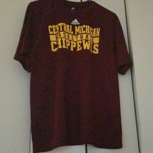 Adidas Central Michigan Basketball Tee